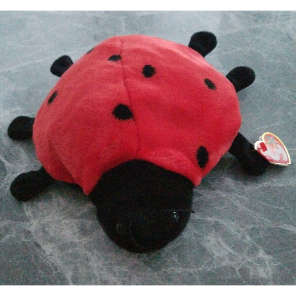 Vintage Ty Beanie Buddies Lucky the Ladybug